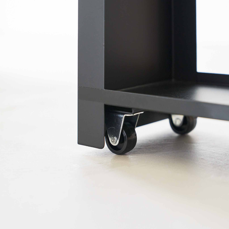 Scaffale compatto con ruote per bagno Yamazaki